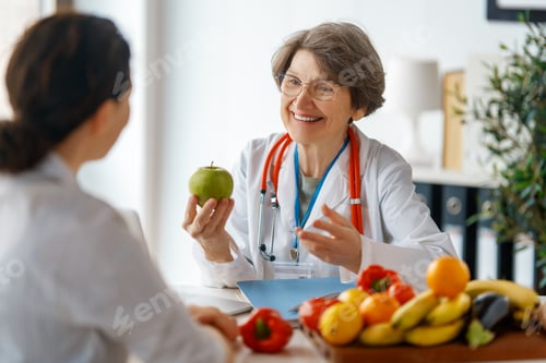 Preview: doctor is working in medicine office