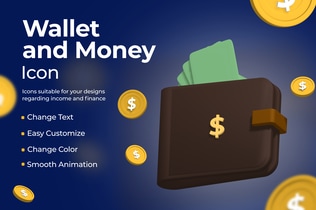 Preview: Wallet and Money Icon