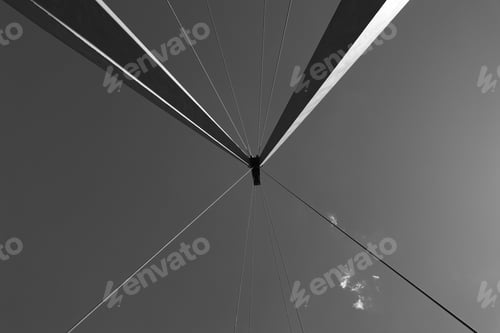 Preview: Suspension Bridge look up at wires