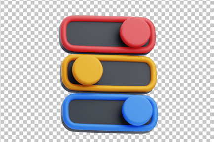 Preview: Color Slides 3D Icon