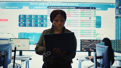 Preview: Business analyst looking into statistics and reports to detect any obstacles