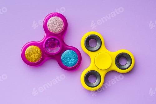 Preview: Fidget finger spinner stress.