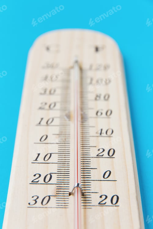 Preview: Close up of high temperature