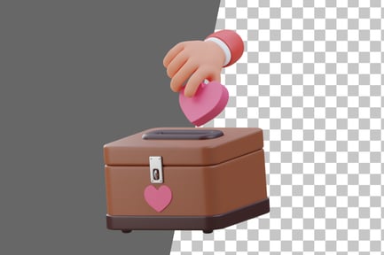Preview: Charity 3D Icon