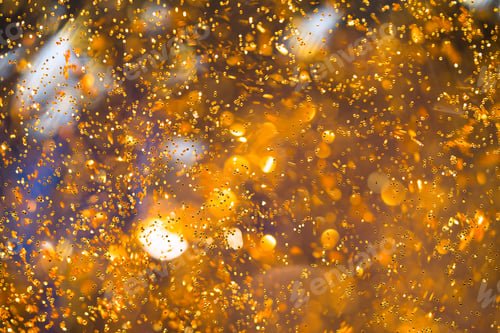 Preview: Abstract Golden bokeh background.