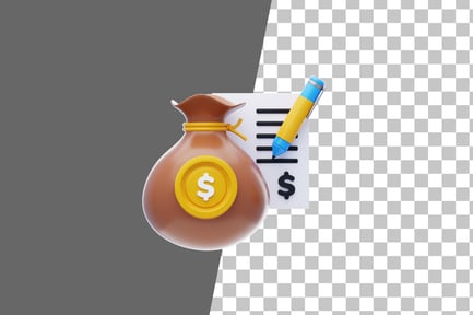 Preview: VC Funding 3D Icon