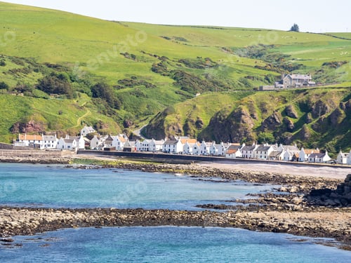 Preview: Cullykhan Bay and Pennan village in Scotland