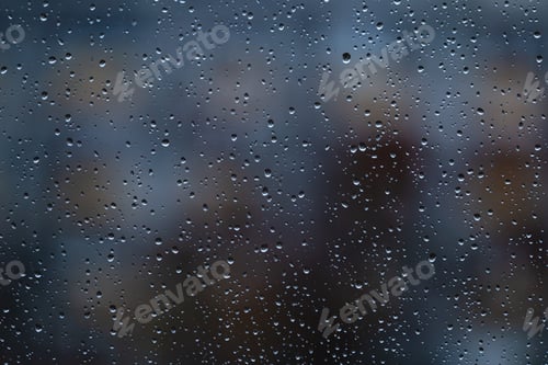 Preview: Closeup shot of water drops on blurred background - mood for reading and wine