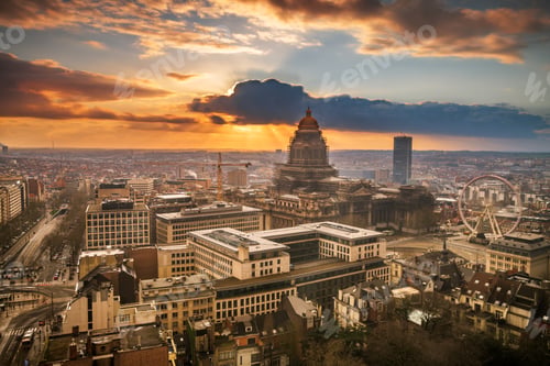 Preview: Brussels, Belgium Cityscape