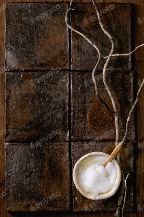 Preview: Ingredients for makes home made natural cosmetic
