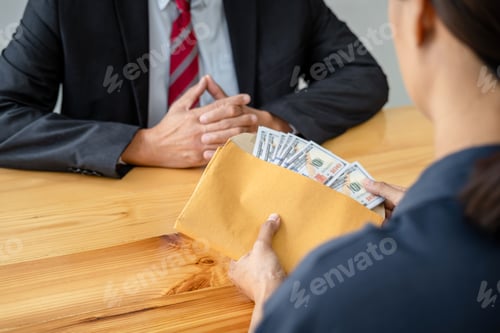 Preview: Dishonest cheating in business, Bribe employer is offer terms to the businessman for signing