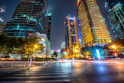 Preview: futuristic urban buildings