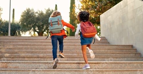 Preview: School children on the street