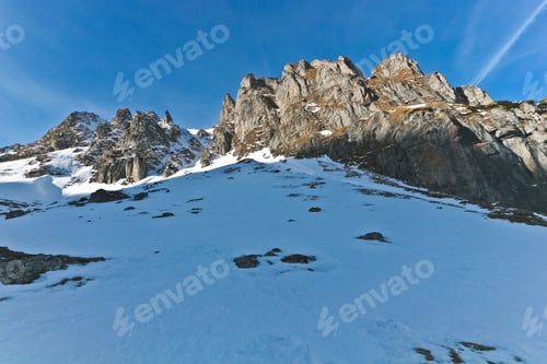 Preview: winter mountain landscape
