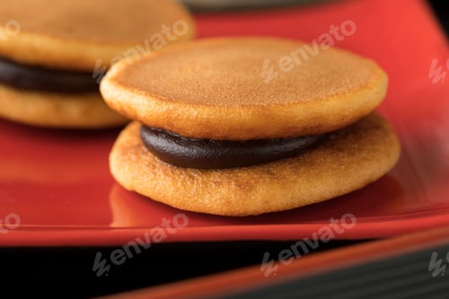 Preview: Japanese Dorayaki close up