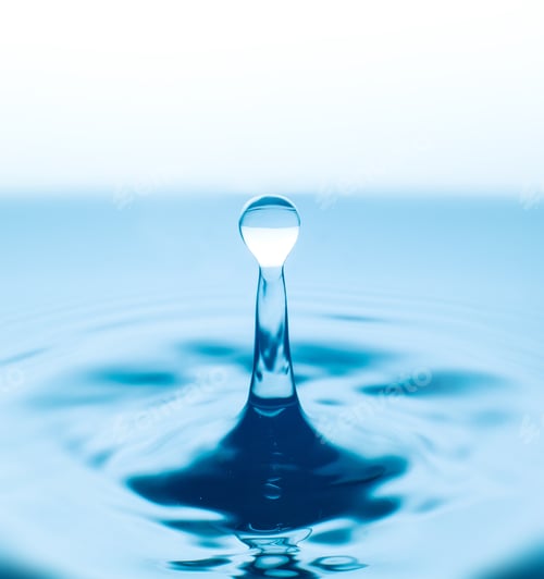 Preview: water drops falling