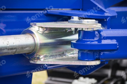 Preview: Piston or actuator and other steel mechanism in pneumatic or hydraulic machine. Technology