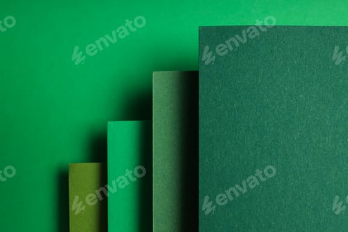 Preview: Mockup, abstraction, colorful colored paper, top view