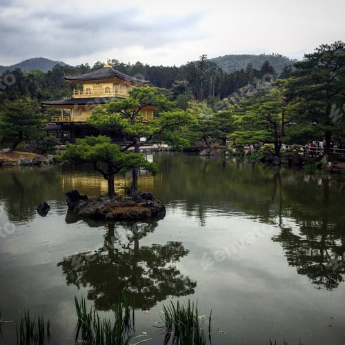 Preview: Kinkaku ji the gold temple Kyoto japan