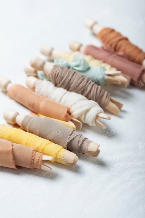 Preview: Silk ribbons