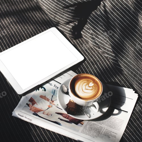 Preview: Mockup Copy Space Blank Screen Concept