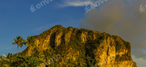 Preview: Ao Nang beach in Krabi Thailand at sunset