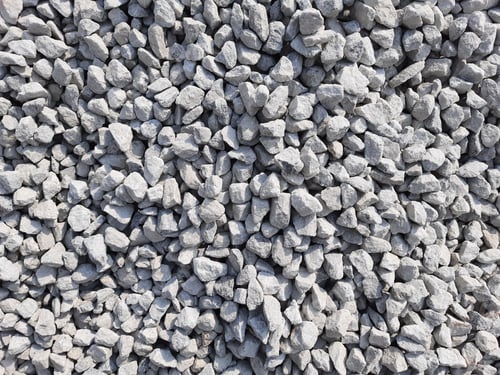 Preview: Closeup of a stack of crushed rough rubbles