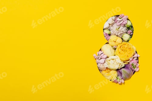 Preview: Concept of 8 march, Women day, space for text