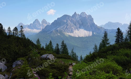 Preview: View from Lake Sorapis Trail, Dolomites, Italy