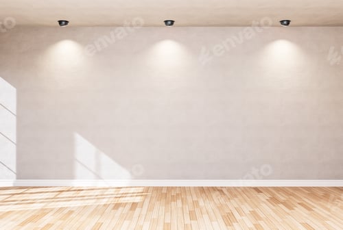 Preview: Interior Space with Wooden Floor and Natural Light