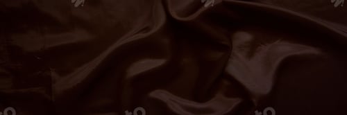 Preview: Elegant dark chocolate brown silk fabric with smooth satin ripples
