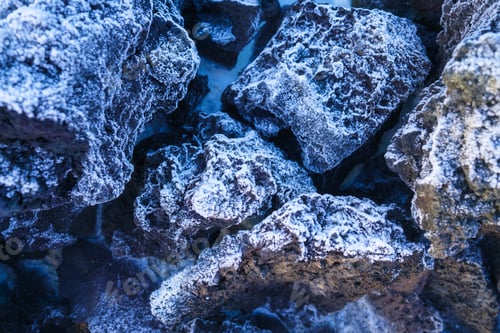 Preview: Blue Lagoon, Iceland. Natural background. Geothermal spa for rest and relaxation in Iceland.