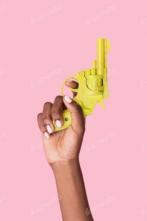 Preview: Plastic toy gun