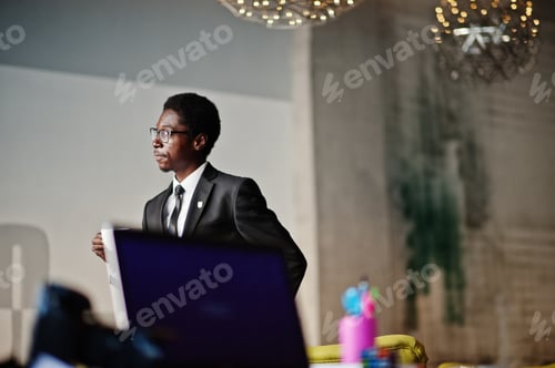 Preview: Business african american man
