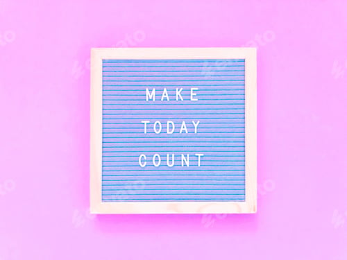 Preview: Make today count