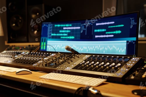 Preview: Recording Studio with Professional Audio Equipment