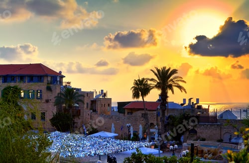 Preview: Panorama of old Jaffa