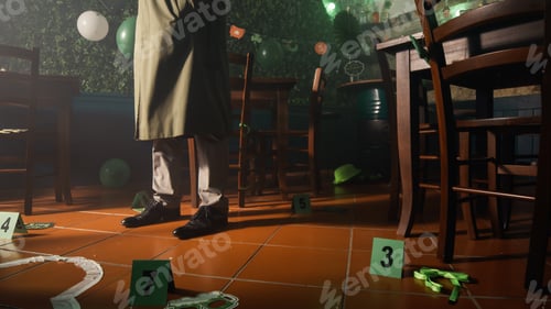 Preview: St. Patrick's Day Crime Scene