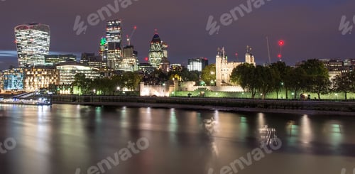 Preview: The Medieval Tower of London sits side by side with Contemporary London.