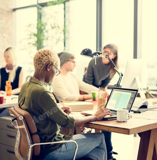 Preview: Teamwork Discussion Meeting Brainstorming Start up Concept