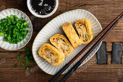 Preview: Tamagoyaki, Japanese rolled omelette