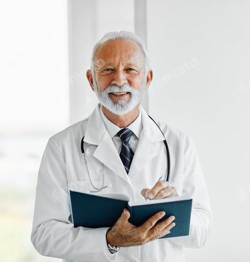 Preview: senior elderly gray hair active doctor hospital medical medicine health care clinic