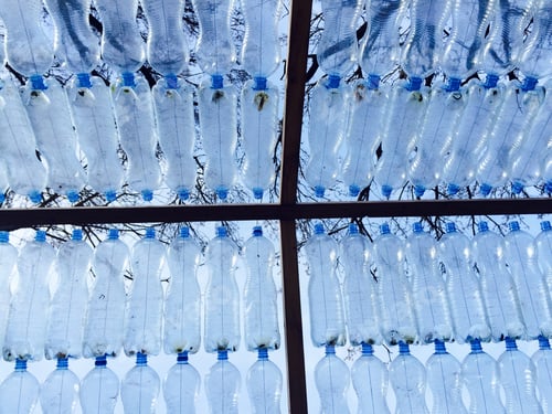 Preview: Rooftop created from recycled plastic bottles