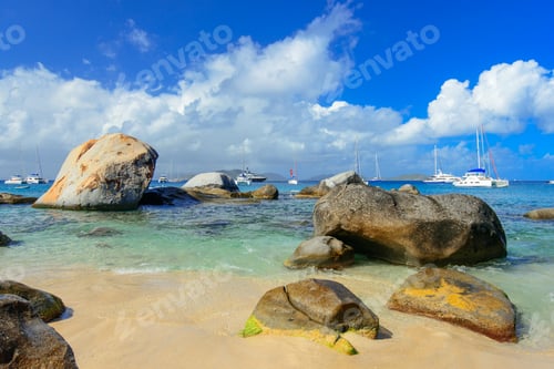 Preview: Virgin Gorda, British Virgin Islands at the boulders of The Baths