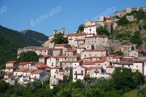Preview: Longano, old town in Molise, Italy