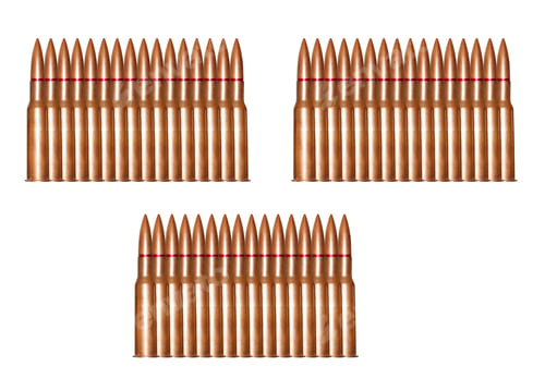 Preview: bullets on white background