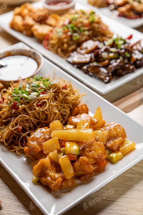 Preview: Assorted chinese dishes
