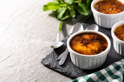 Preview: Homemade creme brulee
