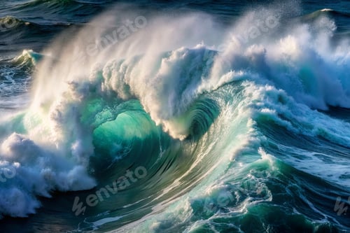 Preview: Bacground of ocean from the top