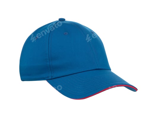 Preview: Blue cap isolated